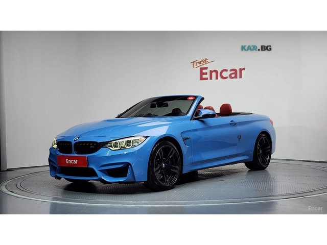 BMW M4 CABRIO* ЧЕРВЕНА КОЖА* HEAD UP* NAVI* КАМЕРА - автомобили, коли, обяви за нови и употребявани 0