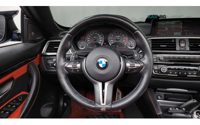 BMW M4 CABRIO* ЧЕРВЕНА КОЖА* HEAD UP* NAVI* КАМЕРА - автомобили, коли, обяви за нови и употребявани 12