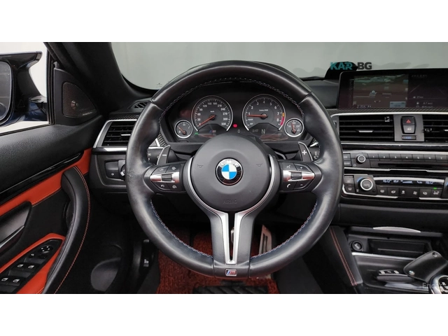 BMW M4 CABRIO* ЧЕРВЕНА КОЖА* HEAD UP* NAVI* КАМЕРА - автомобили, коли, обяви за нови и употребявани 12