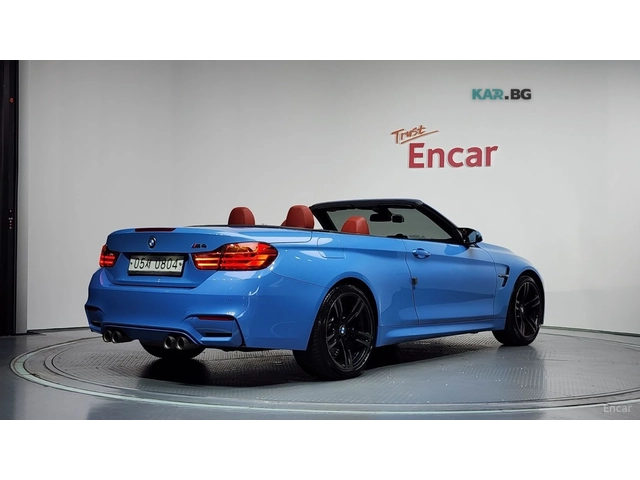 BMW M4 CABRIO* ЧЕРВЕНА КОЖА* HEAD UP* NAVI* КАМЕРА - автомобили, коли, обяви за нови и употребявани 1