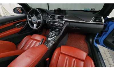 BMW M4 CABRIO* ЧЕРВЕНА КОЖА* HEAD UP* NAVI* КАМЕРА - автомобили, коли, обяви за нови и употребявани 6