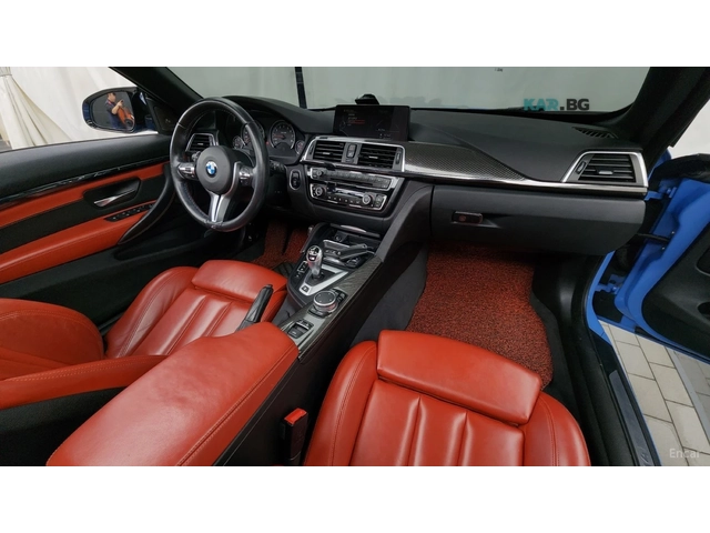 BMW M4 CABRIO* ЧЕРВЕНА КОЖА* HEAD UP* NAVI* КАМЕРА - автомобили, коли, обяви за нови и употребявани 6
