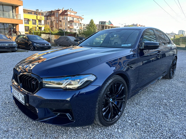 BMW M5 Competition ГАРАНЦИЯ 3хTV Обдухване, Масаж НАЛИЧНА - автомобили, коли, обяви за нови и употребявани 0