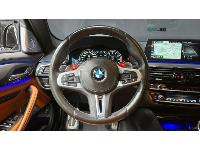 BMW M5 КОЖА* 360* НАВИ* HUD* ПОДГРЕВ* ОБДУХВ - автомобили, коли, обяви за нови и употребявани 12