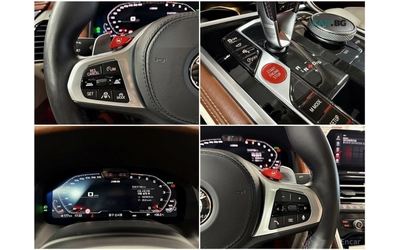 BMW M8 COMPETITION* B&W* 360* LASERLIGHT* 360* HUD* ОБДУХ - автомобили, коли, обяви за нови и употребявани 12