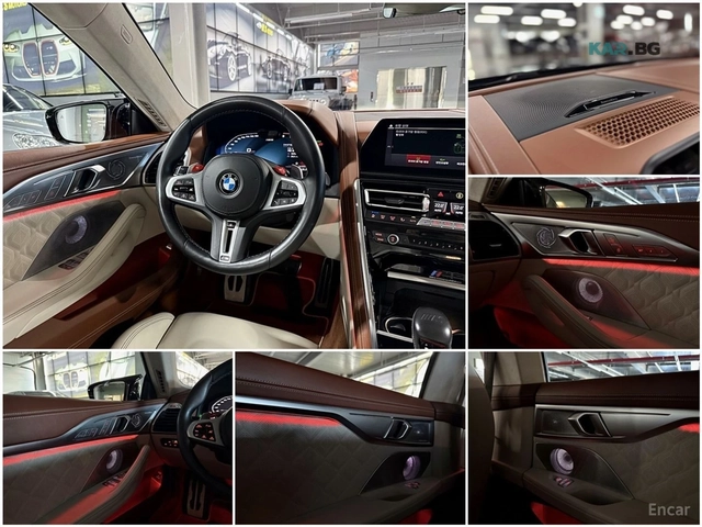 BMW M8 COMPETITION* B&W* 360* LASERLIGHT* 360* HUD* ОБДУХ - автомобили, коли, обяви за нови и употребявани 13