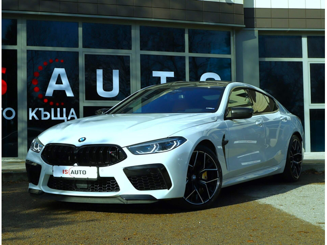 BMW M8 Competition/GrandCoupe/Bower&Wilkins/Камера 360/HuD/Керамика - автомобили, коли, обяви за нови и употребявани 0