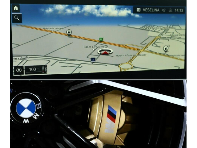 BMW M8 Competition/GrandCoupe/Bower&Wilkins/Камера 360/HuD/Керамика - автомобили, коли, обяви за нови и употребявани 14