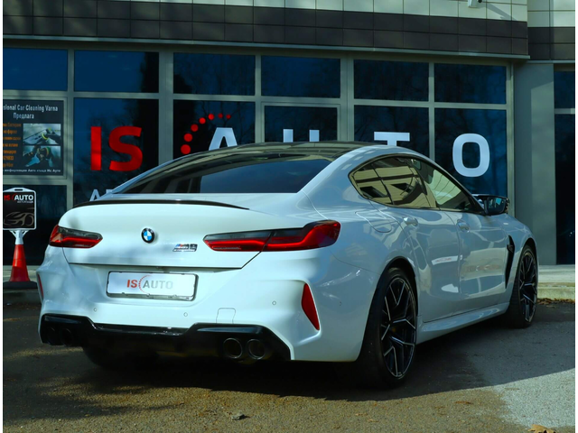 BMW M8 Competition/GrandCoupe/Bower&Wilkins/Камера 360/HuD/Керамика - автомобили, коли, обяви за нови и употребявани 3