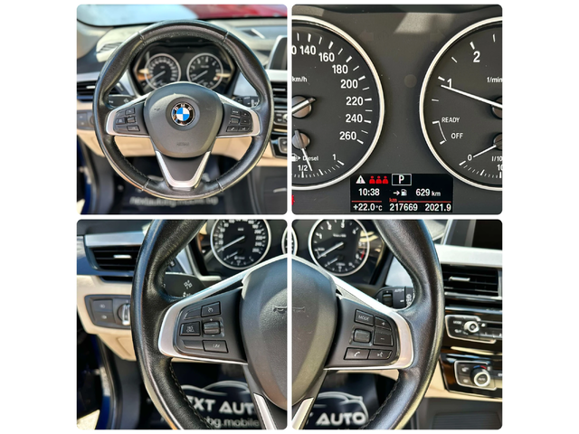 BMW X1 2.0D E6B АВТОМАТ КОЖА НАВИ - автомобили, коли, обяви за нови и употребявани 12