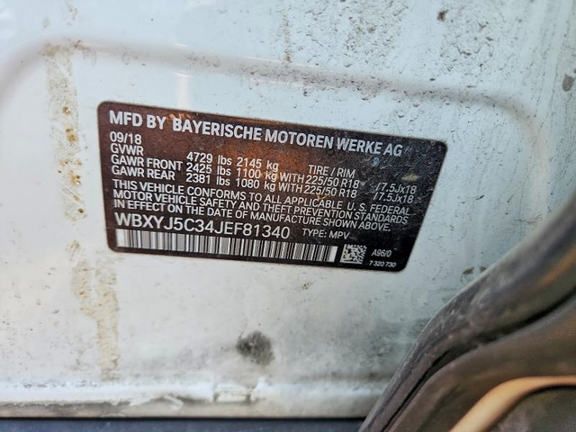 BMW X2, 2018 г., 183699 км, 0 к.с. - автомобили, коли, обяви за нови и употребявани 12