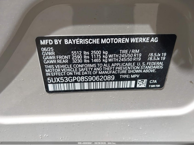 BMW X3 2.0L I-4 DI, DOHC, VVT, TURBO, 255HP All Wheel Drive - автомобили, коли, обяви за нови и употребявани 8