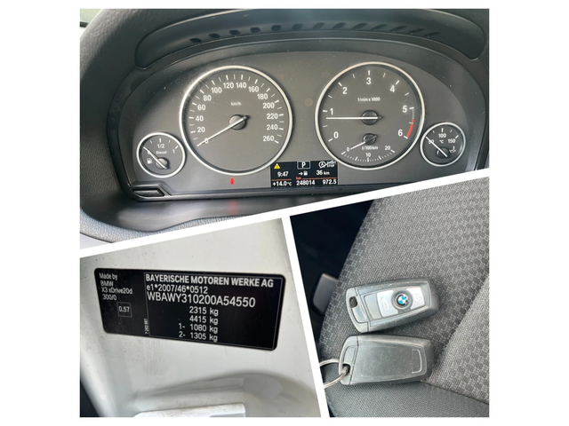 BMW X3 2.0 Diesel 184 k.c - автомобили, коли, обяви за нови и употребявани 11