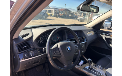 BMW X3 2.8i xDrive AVTOMAT/NAVI/KOJA EURO 5 - автомобили, коли, обяви за нови и употребявани 13