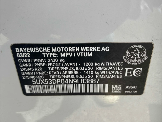 BMW X3 xDrive30i * М ПАКЕТ * ПОДГРЕВ * ПАНОРАМА * CARFAX - автомобили, коли, обяви за нови и употребявани 15