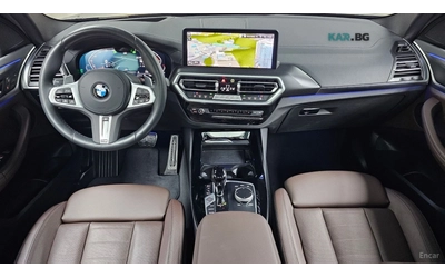BMW X3 XDRIVE* MSPORT* КОЖА* ОБДУХВ* 360* ПАНО* HEAD UP - автомобили, коли, обяви за нови и употребявани 6