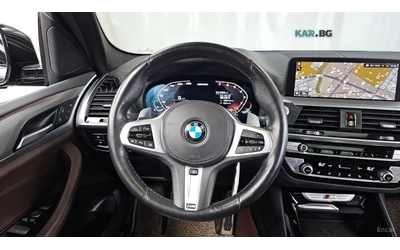 BMW X3 M40i* XDrive* DISS* ПАНО* ПОДГРЕВ* ОБДУХ* 360* HUD - автомобили, коли, обяви за нови и употребявани 12