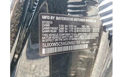 BMW X4 3.0L 6 ALL WHEEL DRIVE - автомобили, коли, обяви за нови и употребявани 13