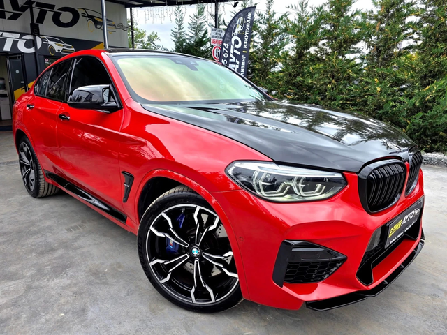 BMW X4 M COMPETITION MEGA FULL BLACK LINE ЛИЗИНГ 100% - автомобили, коли, обяви за нови и употребявани 0