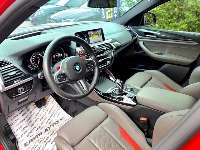 BMW X4 M COMPETITION MEGA FULL BLACK LINE ЛИЗИНГ 100% - автомобили, коли, обяви за нови и употребявани 12