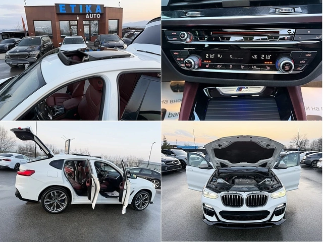 BMW X4 M40i B58-HEAD UP-PANORAMA-KAMERA-LED-4x4-ПОДГРЯВАН - автомобили, коли, обяви за нови и употребявани 16