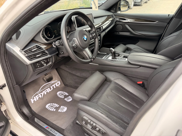 BMW X6 M50D= XDRIVE= M-PERFORMANCE= AERO PACK= HUD= SOFT - автомобили, коли, обяви за нови и употребявани 8