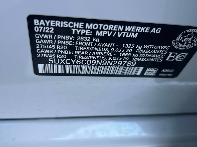 BMW X6 3.0L 6cyl AWD - автомобили, коли, обяви за нови и употребявани 10