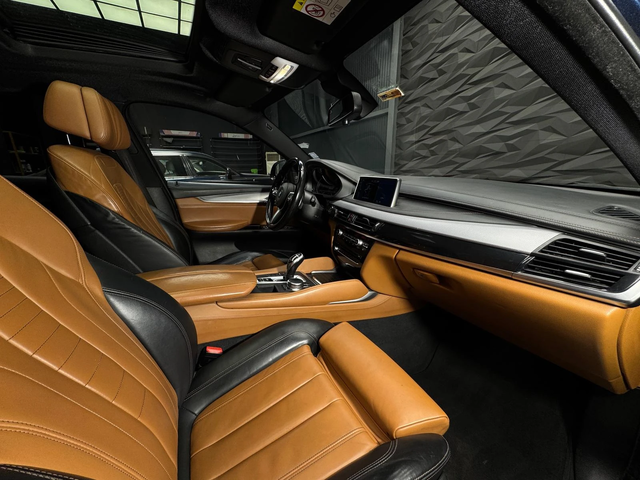 BMW X6 xDrive40d M Sportpack H&K* 360* Pano* Подгрев - автомобили, коли, обяви за нови и употребявани 9