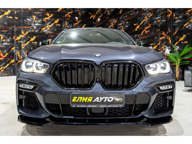 BMW X6 M50I XDRIVE FULL ПАНО HARMAN KARDON ЛИЗИНГ 100% - автомобили, коли, обяви за нови и употребявани 0