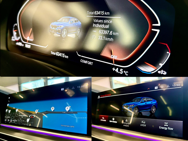 BMW X6 М* 40d* Гаранционен* xDrive* Лизинг - автомобили, коли, обяви за нови и употребявани 16