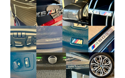 BMW X6 M50d* Mperformance* HK* Лизинг* Adaptive Led* Carb - автомобили, коли, обяви за нови и употребявани 16