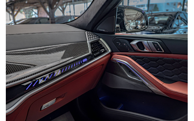 BMW X6 M/Competition/Harman Kardon/HuD/Карбон/Камера 360/Масаж - автомобили, коли, обяви за нови и употребявани 10