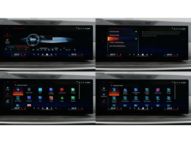 BMW X7 M60i xDrive M Sport MHEV Sportautomatic - автомобили, коли, обяви за нови и употребявани 12