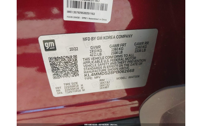 Buick ENCORE GX 1.2L I-3 DI, DOHC, VVT, TURBO, 137HP Front Wheel Drive - автомобили, коли, обяви за нови и употребявани 8