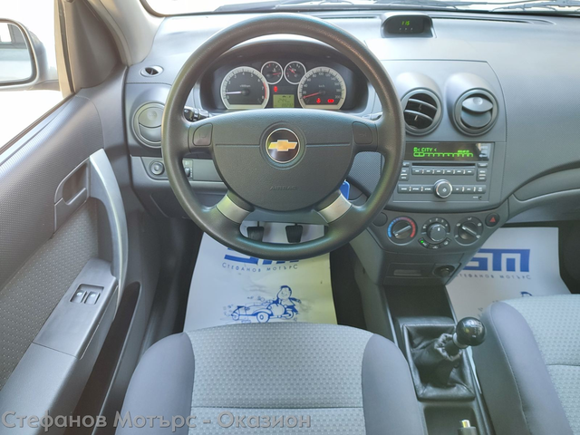 Chevrolet Aveo 4-вр. Хечбек 101к.с. Бензин - автомобили, коли, обяви за нови и употребявани 9