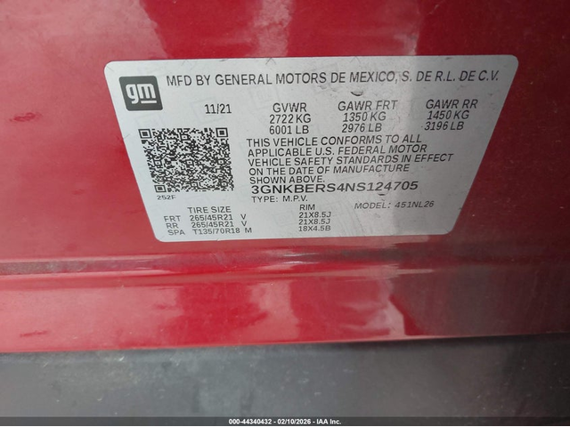 Chevrolet Blazer 3.6L V-6 DI, DOHC, VVT, 308HP Front Wheel Drive - автомобили, коли, обяви за нови и употребявани 8