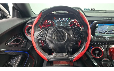 Chevrolet Camaro SS 6.2 V8* CARBON* КОЖА* ОБДУХВ* НАВИ* ПАНО - автомобили, коли, обяви за нови и употребявани 12
