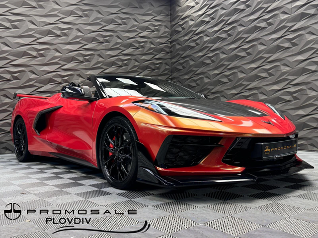 Chevrolet Corvette Stingray BOSE* Surround View* Обдухване - автомобили, коли, обяви за нови и употребявани 0