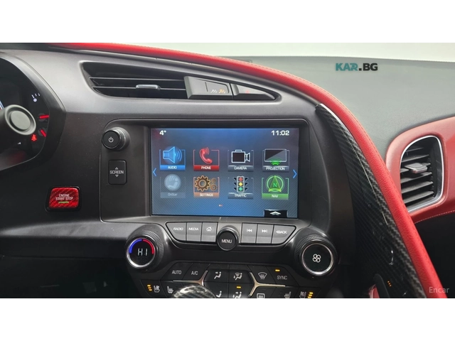 Chevrolet Corvette COUPE* CARBON* HUD* КОЖА* ОБДУХВ* КАМЕРА - автомобили, коли, обяви за нови и употребявани 15