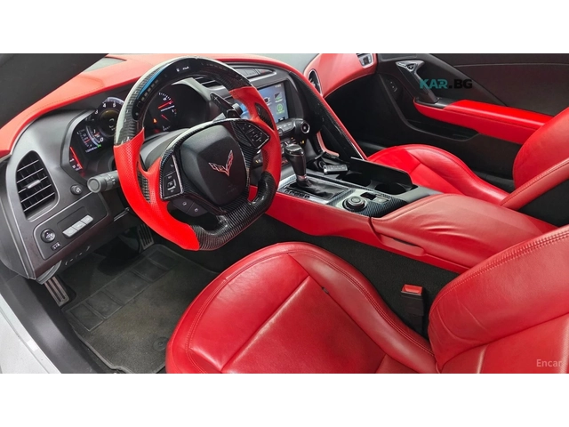 Chevrolet Corvette COUPE* CARBON* HUD* КОЖА* ОБДУХВ* КАМЕРА - автомобили, коли, обяви за нови и употребявани 5