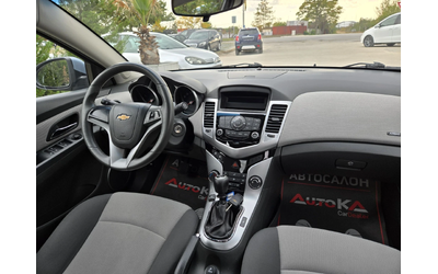 Chevrolet Cruze 1.6i-112kc= ГАЗ* LANDI RENZO* = КЛИМАТИК= EURO 5A - автомобили, коли, обяви за нови и употребявани 12