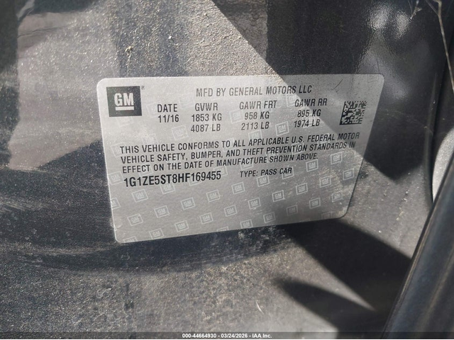 Chevrolet Malibu 1.5L I-4 DI, DOHC, VVT, TURBO, 160HP Front Wheel Drive - автомобили, коли, обяви за нови и употребявани 8