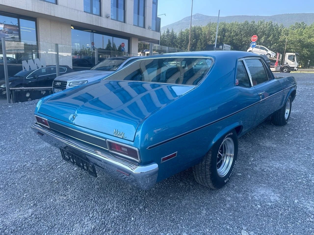 Chevrolet Nova II 307ci V8 5000cc РЕСТАВРИРАН в Швейцария - автомобили, коли, обяви за нови и употребявани 3