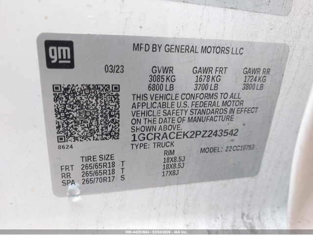 Chevrolet SILVERADO 1500 2.7L I-4 DI, DOHC, VVT, TURBO, 310HP 4X2 Drive - автомобили, коли, обяви за нови и употребявани 8