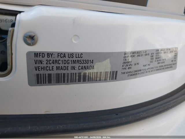 Chrysler Voyager 3.6L V-6 DOHC, VVT, 287HP Front Wheel Drive - автомобили, коли, обяви за нови и употребявани 8