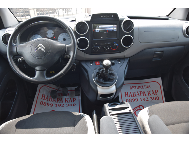 Citroen Berlingo 1.6HDI FACELIFT MULTISPACE - автомобили, коли, обяви за нови и употребявани 7