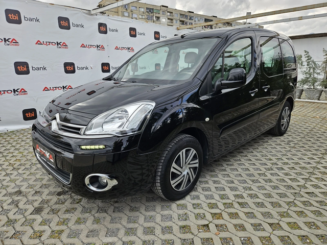Citroen Berlingo 1.6i-98кс= КЛИМАТИК= ПЪТНИЧЕСКИ= 2015г - автомобили, коли, обяви за нови и употребявани 5