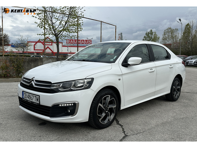 Citroen C-Elysee 1.6d 100к.с./ГАРАНЦИЯ ОТ КЕНТАВЪР - автомобили, коли, обяви за нови и употребявани 0