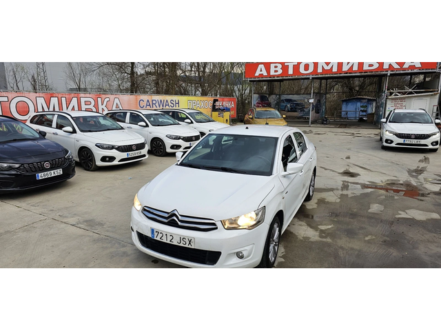 Citroen C-Elysee 1.6i Заводска Газ -10.2016г - автомобили, коли, обяви за нови и употребявани 0