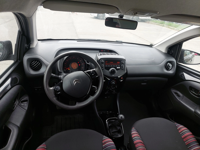Citroen C1 1, 0i 72ps EURO 6D - автомобили, коли, обяви за нови и употребявани 5